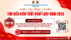 V/v phát động tham gia cuộc thi trực tuyến “Tìm hiểu kiến thức pháp luật” trên địa bàn tỉnh năm 2025