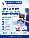 Dịch vụ Nội soi Gây mê không đau